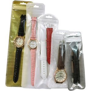 Busta per Orologi Opaca Lucida Trasparente in Plastica con Chiusura a Zip per Gioielli e Cancelleria - Product Image 5