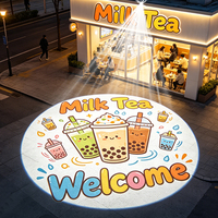 Recrutement d'agents mondiaux : Lampe projecteur LED Gobo étanche pour extérieur, idéale pour enseignes de devanture de magasin et publicité.