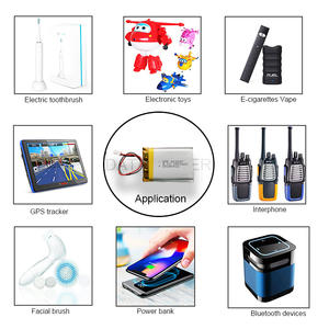 MSDS 1000mah 603450 rechargeable Lipo battery - Product Image 4