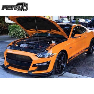 Kit de Carrocería Nuevo para Conversión de Automóviles, Kit de Carrocería para Mustang 2018-2022, Actualización a <span class=keywords><strong>GT500</strong></span>, Parachoques Delantero y Trasero, Faldones Laterales - Product Image 3