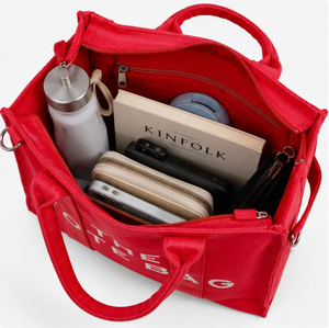 Large Canvas Tote <b>Bag</b> for Women <b>Hobo</b> Shoulder <b>Bag</b> with Zipper Multi-Pocket Satchel <b>Bag</b> <b>Crossbody</b> <b>Bag</b> - Product Image 4