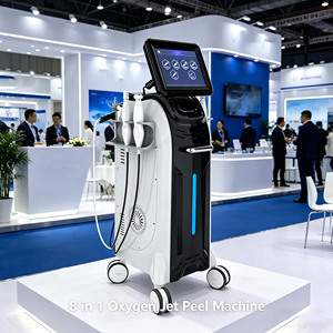 Appareil de beauté anti-âge 8 en 1 à jet d'eau et d'oxygène pour le lifting de la peau, fourni directement par l'usine - Product Image 1