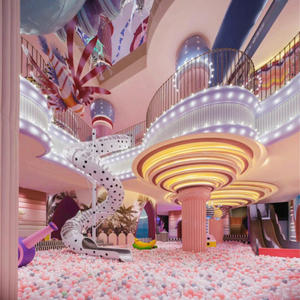 Soft <strong>Games</strong> Indoor Playground Equipment with Plastic Slides Commercial Sports Playgrounds for Children's Entertainment - Product Image 3