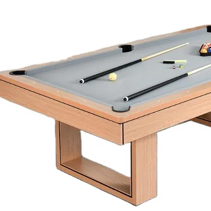 New indoor 8-foot pool table, 244CM modern style large pool table, American large pool table