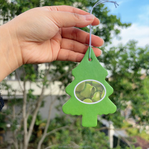 น้ำหอมปรับอากาศในรถกระดาษน้ำหอมปรับอากาศในรถแบบแขวนได้มีกลิ่นที่แตกต่างกัน - Product Image 1