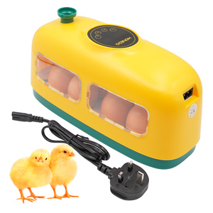 Incubateur d'œufs automatique pour 8 œufs, largement utilisé, petit incubateur mini pour poulets, poulets <span class=keywords><strong>de</strong></span> chair et pigeons - Product Image 5