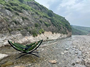 Four Seasons Outdoor <strong>Hammock</strong> Garden <strong>Camping</strong> Leisure 2026 Indoor Nylon Portable <strong>Hammock</strong> - Product Image 2