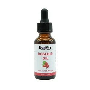 Óleo rosehip para reparação da pele, óleo 30ml para reparação de cicatrizes, brilho, anti-rugas, óleo prensado frio e corporal