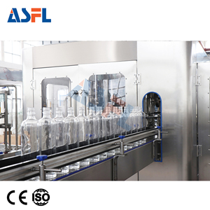 Asfl thủy tinh/chai PET có ga Soda lấp lánh nước CO2 nhà sản xuất bia điền máy dây chuyền sản xuất - Product Image 2