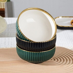 <span class=keywords><strong>Service</strong></span> <span class=keywords><strong>de</strong></span> vaisselle <span class=keywords><strong>de</strong></span> luxe moderne en porcelaine, haute qualité, gris, vert, <span class=keywords><strong>noir</strong></span>, bols, cadeau d'affaires, <span class=keywords><strong>service</strong></span> pour 4 à 12 personnes - Product Image 3