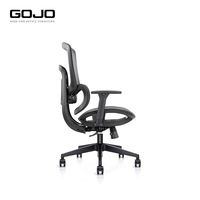 Chaise de bureau en maille au design moderne Pivotant ergonomique et confortable avec base en nylon Caractéristique de refroidissement Style à la mode
