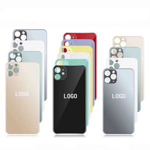 เค<span class=keywords><strong>ส</strong></span>หลังกระจกสำหรับ <span class=keywords><strong>iPhone</strong></span> 11 12 MINI 13 PRO MAX 14ฝา<span class=keywords><strong>ค</strong></span>รอบแบตเตอรี่ด้านหลังสำหรับ <span class=keywords><strong>iPhone</strong></span> 5 6 <span class=keywords><strong>6S</strong></span> 7 8 <span class=keywords><strong>PLUS</strong></span> x XR XS - Product Image 1