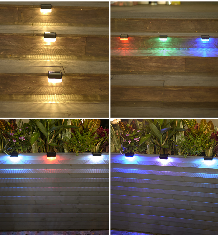 Polycrystalline Silicon Waterproof Fence Lights IP65 NI MH Battery 600MAH