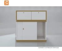 Vitrine de présentation en verre verrouillable en acier inoxydable pour bijouterie personnalisée |   Éclairage LED Écologique Conception démontable Montage facile