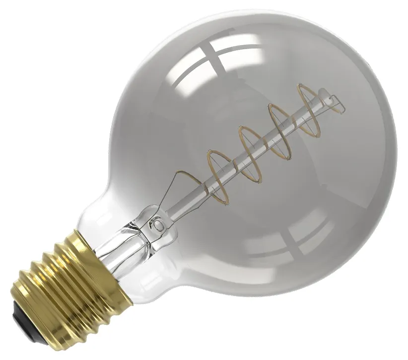 Oversize smokey colore LED lampada a filamento di luce, lunga durata lampadine smokey in led
