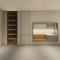 Meuble TV mural de salon de la série Jing, personnalisable pour toute la maison, avec fond de canapé, vente en gros