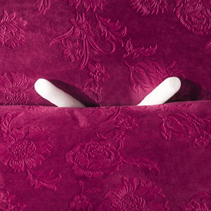 Su misura di alta qualità impermeabile poliestere stretch stampato <span class=keywords><strong>rosso</strong></span> divano di velluto divano copertura - Product Image 3