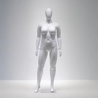 Mannequins féminins ajustables grande taille XXL corps entier blanc noir réaliste grosses femmes vêtements présentoir factice pour Boutique