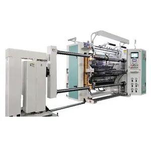 Factory automatic Manual Film Laser Silver Toner Reactive Foil Slitter Rewinder Temper Foil Slitting Machine