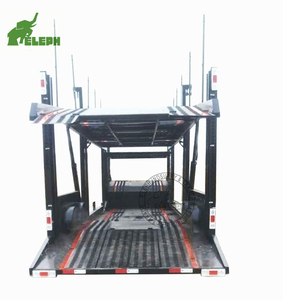 Auto Rimorchio 2 - 3 Assi Bisarca Trasporto Semi <span class=keywords><strong>Camion</strong></span> Rimorchio Utilizzato Carry 11-12 Auto Per La Vendita - Product Image 5