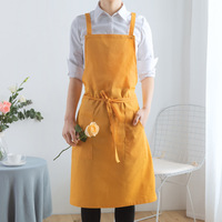 Duolai Op Maat Gemaakte Kleur Katoenen Schort Keuken Crafting Bakschort Restaurant Katoenen Vrouwen Verstelbaar Schort