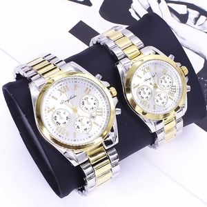 Reloj de pareja de moda conjunto de regalo de lujo de Navidad y San Valentín para reloj de cuarzo para hombre y reloj de pulsera para mujer - Product Image 1