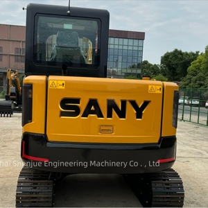 Excavadora SANY Original, Modelo SY55 SY55U, Mini Excavadora Nueva, Máquina Excavadora de Cadenas, Línea Hidráulica de Alto Rendimiento - Product Image 6