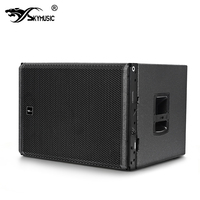 HDL38A Système de sonorisation PA Line Array avec subwoofer LF haute puissance de 18 pouces, enceinte active professionnelle pour basses, pour la musique live, les tournées et la location