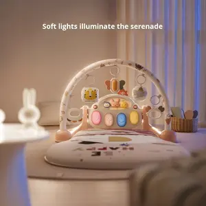 Bambino Pedal Piano Fitness Rack deambulatore di plastica musicale 0 a <span class=keywords><strong>1</strong></span> <span class=keywords><strong>anno</strong></span> 3 mesi 6 educativo apprendimento precoce bambino neonato giocattolo - Product Image 3