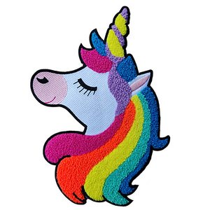 大型鉄プレッピー犬ピンクシェニールマスコットパッチ - Product Image 6