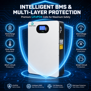 Sistema de Almacenamiento de Energía INEDGE POWER OEM ODM para el Hogar, Batería de Energía Solar Híbrida Todo en Uno de <span class=keywords><strong>10kw</strong></span>, 10kWh, 16kWh, Montada en Pared, LiFePO4 - Product Image 5