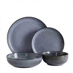 Bol en céramique en grès émaillé résistant à la chaleur, de style japonais, nouveau design, pour restaurant et usage domestique - Product Image 1