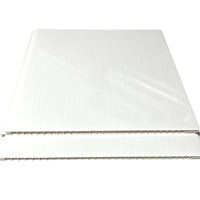 Panneaux de plafond en PVC ignifuges pour la décoration intérieure, design emboîtable, faciles à installer pour les hôtels, les hôpitaux, les ateliers, fabriqués en Chine
