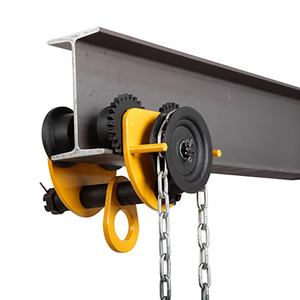 Sertifikat CE balok korset tunggal gigi tarik tangan Manual untuk mengangkat barang dalam manufaktur tanaman lintas aplikasi bepergian - Product Image 6