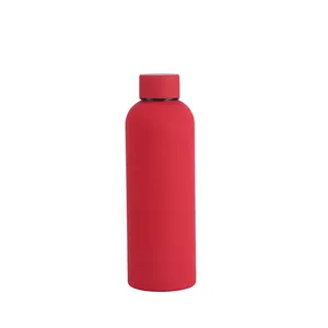 Bouteilles isothermes à double paroi avec logo personnalisé, goulot étroit, en acier inoxydable - Product Image 2