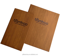 Offre Spéciale usine couverture directe conception alimentaire A5 Table papier Menu support 6 manches