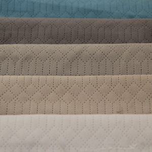 Peluche courte ultrasonique 100% polyester velours tissu <span class=keywords><strong>pour</strong></span> meubles - Product Image 4