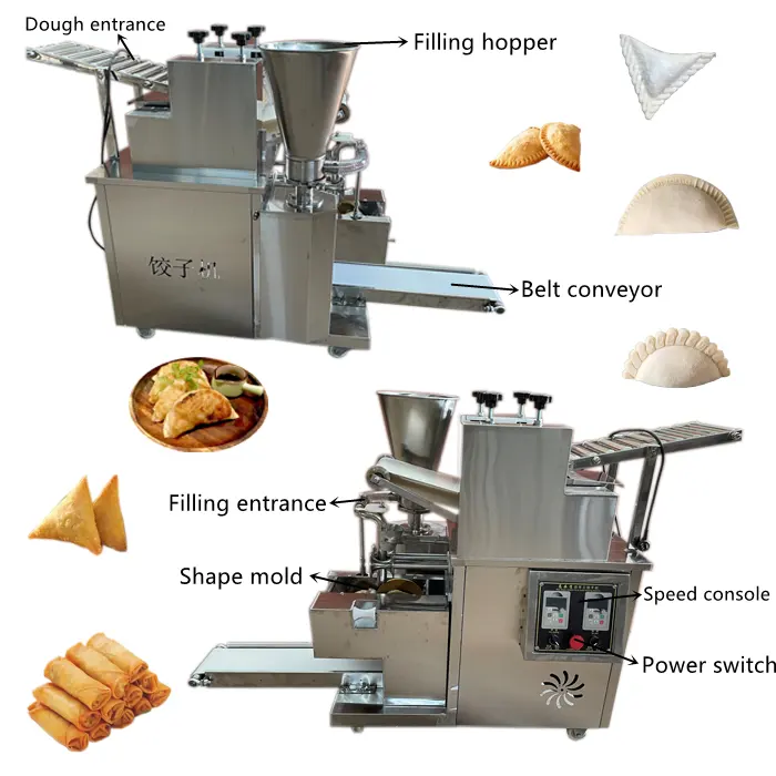 Cina Gaya Baru Samosa Membuat Mesin Harga Mesin Pangsit Empanada Mesin Pembuat Pangsit