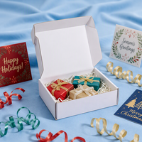 Boîtes d'expédition postales en carton ondulé recyclable, personnalisables avec logo, à faible MOQ, pour petites entreprises