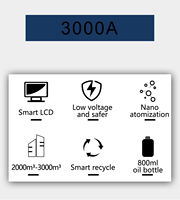 Machine de diffuseur d'huile essentielle de contrôle intelligent 800ml support au sol de grande surface diffuseur de parfum frais d'air sans eau ménage électrique