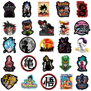 ZY0048B 100 pièces Autocollants de voiture et de <span class=keywords><strong>moto</strong></span> personnalisés non répétés, style graffiti, dessins animés - Product Image 4