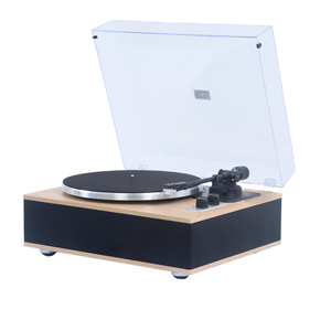 Tourne-disque vinyle Bluetooth avec haut-parleurs intégrés Tourne-disque à courroie HIFI avec AT-3600L à cartouche magnétique - Product Image 1