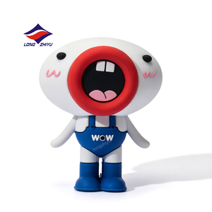 Longzhiyu 20y Custom PVC Silicone Figurine Company Mascot 3D Vinyl Figures IP Character Model Custom Action Figure Statue - Product Image 1