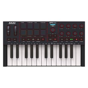 Controlador MIDI <span class=keywords><strong>Akai</strong></span> Professional <span class=keywords><strong>MPK</strong></span> <span class=keywords><strong>Mini</strong></span> IV de 25 teclas con USB tipo C y salida Jack para producción musical - Product Image 1