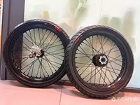 Kit de roues Supermoto Surron Light Bee X Segway X26 79 pour vélo, 17x1.6 avant, 17x2.15 arrière, moyeu CNC, jantes en aluminium