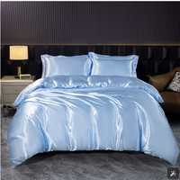 2025 personnalisé moderne Patchwork Style 100% Satin armure concepteur couette ensemble de literie imprimé housse de couette et ensemble de draps de lit