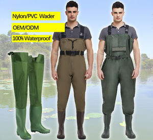 Hommes Imperméable Respirant Stockingfoot <span class=keywords><strong>Brier</strong></span> Preuve Chasse Bootfoot Pvc Nylon Néoprène Caoutchouc Pêche Hip Waders Avec Bottes - Product Image 4