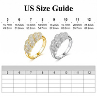 Bague complète en argent 925 incrustée de moissanite pour femme, nouveau style européen/américain, populaire, best-seller, tendance transfrontalière