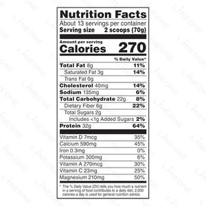OEM ODM Vanilla Creme <strong>Protein</strong> Powder Genuine Milk Source Sport <strong>Proteins</strong> Weight Gainer Powder for Men <strong>Vitamins</strong> Type for Adults - Product Image 2