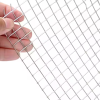 Offre Spéciale acier inoxydable 304 panneau de treillis métallique perforé armure toile cage à oiseaux boîte maille matériel tissu soudé fil écran